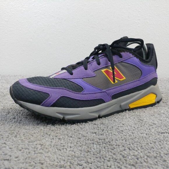New Balance X-Racer Utility Mens Size 7 Shoes Purple Black Mirage Sneakers Low - Picture 4 of 11